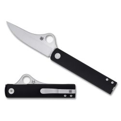 SPYDERCO ESSENZA ALUM 3.19″ BLACK