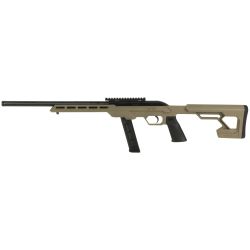 SAV 64 PRECISION 22LR 16.5″ 20RD FDE