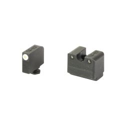 TRUGLO TRIT PRO FOR GLOCK 43 MOS WHT