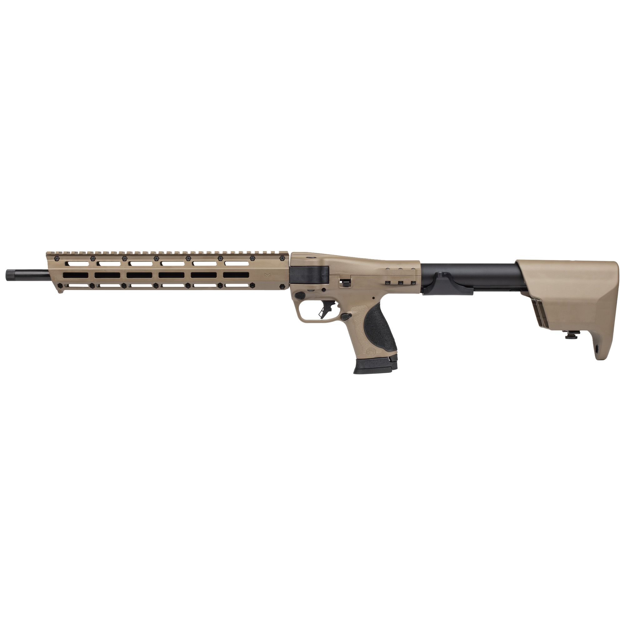 S&W M&P FPC 9MM 18.6″ 23RD FDE BNDLE