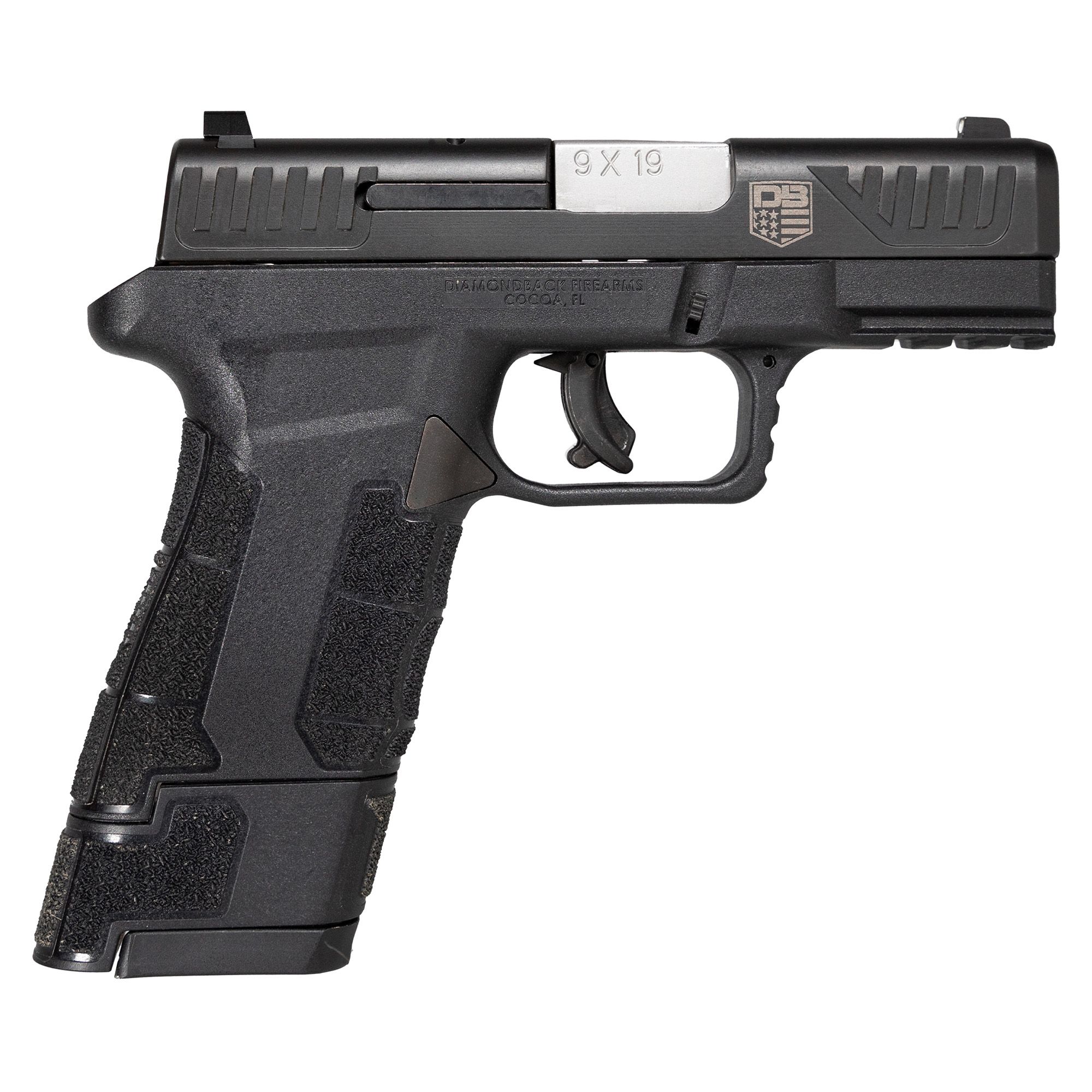 DBF AM2 9MM 3.5″ 17RD BLK