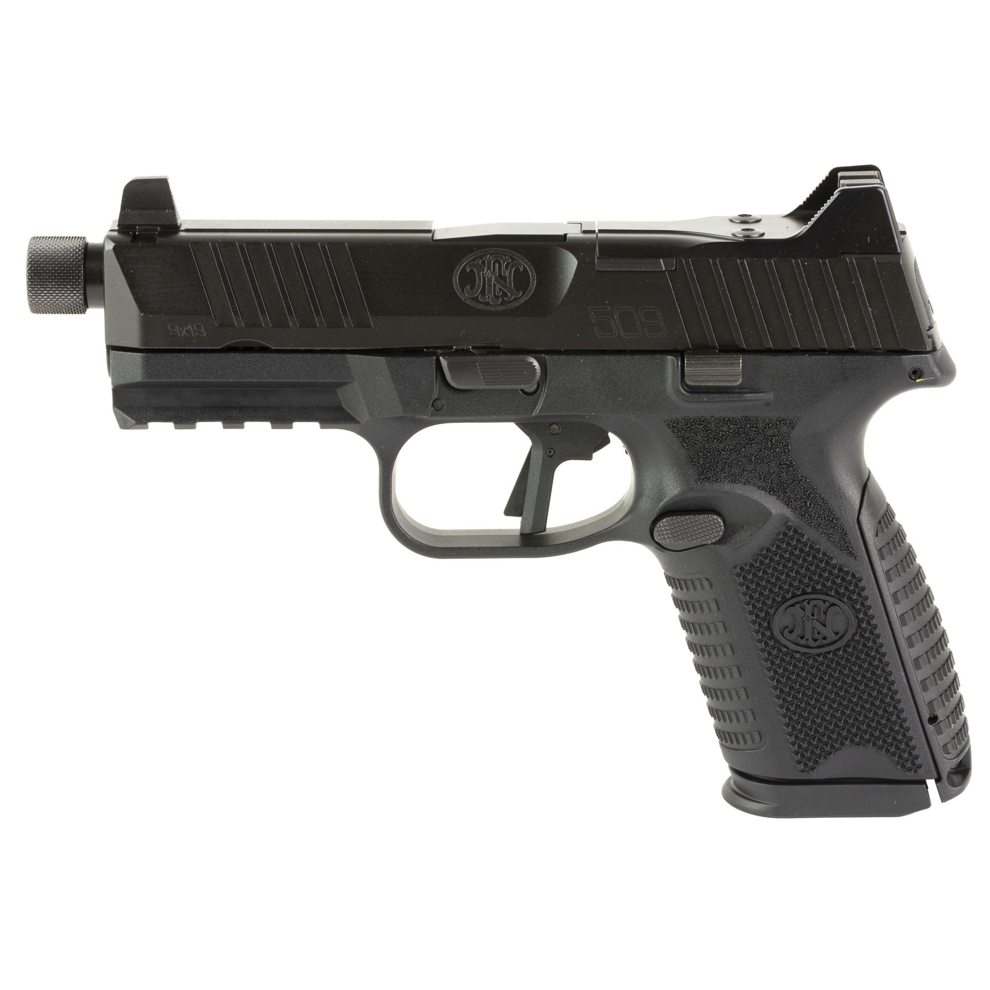 FN 509M T 9MM 4.5″ 24RD BLK 5 MAGS