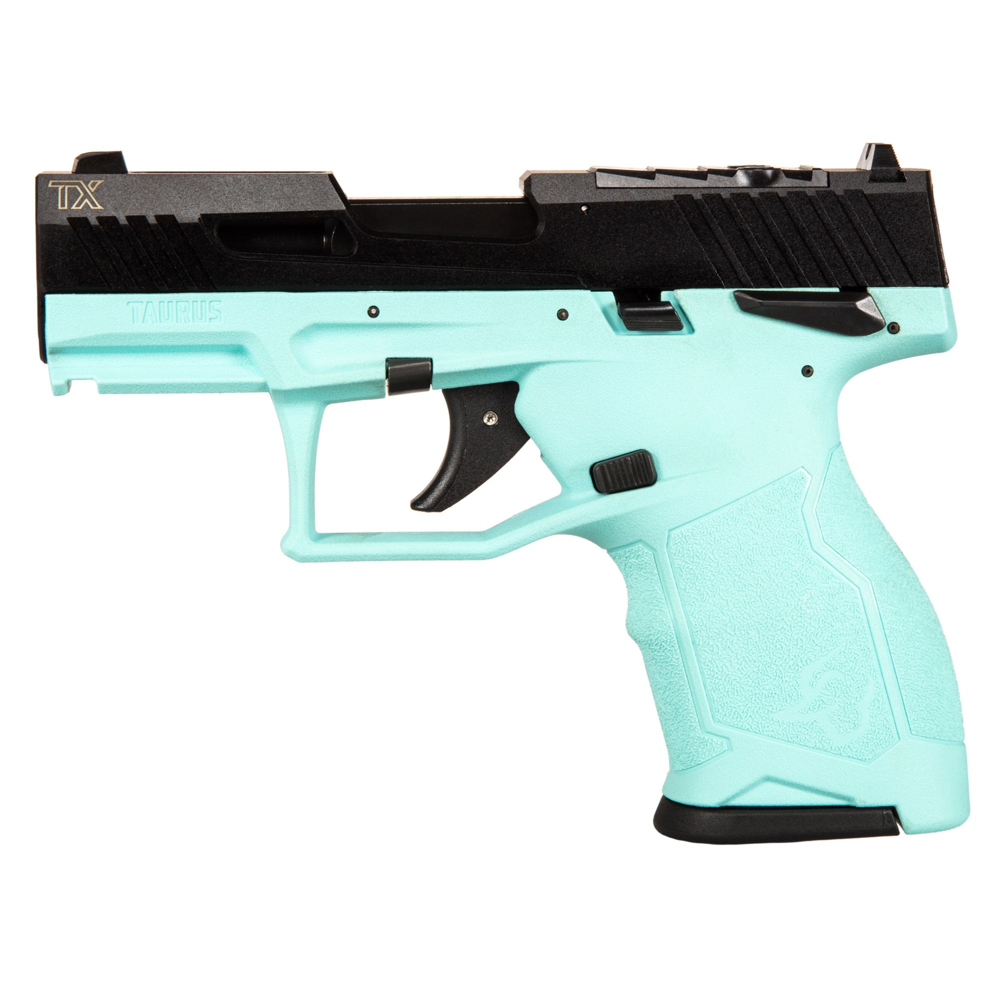 TAURUS TX22C MS 22LR 3.6″ 13RD CYAN