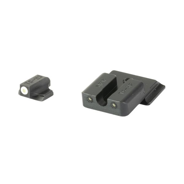 TRUGLO TRIT PRO FOR S&W M&P SET WHT