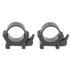 LEUP QRW2 1″ RINGS LOW MATTE
