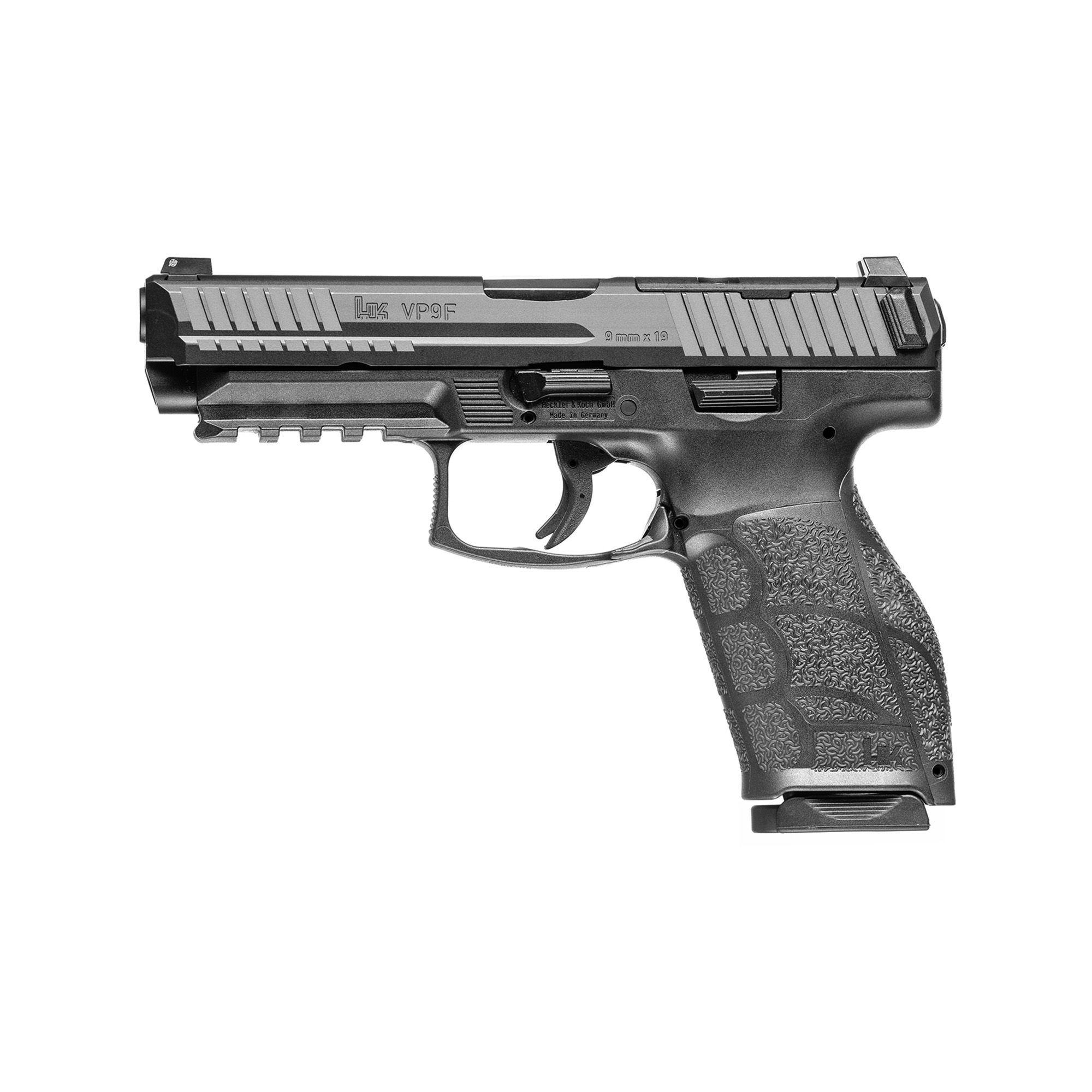 HK VP9A1 F 9MM 4.5″ 10RD OR BLACK