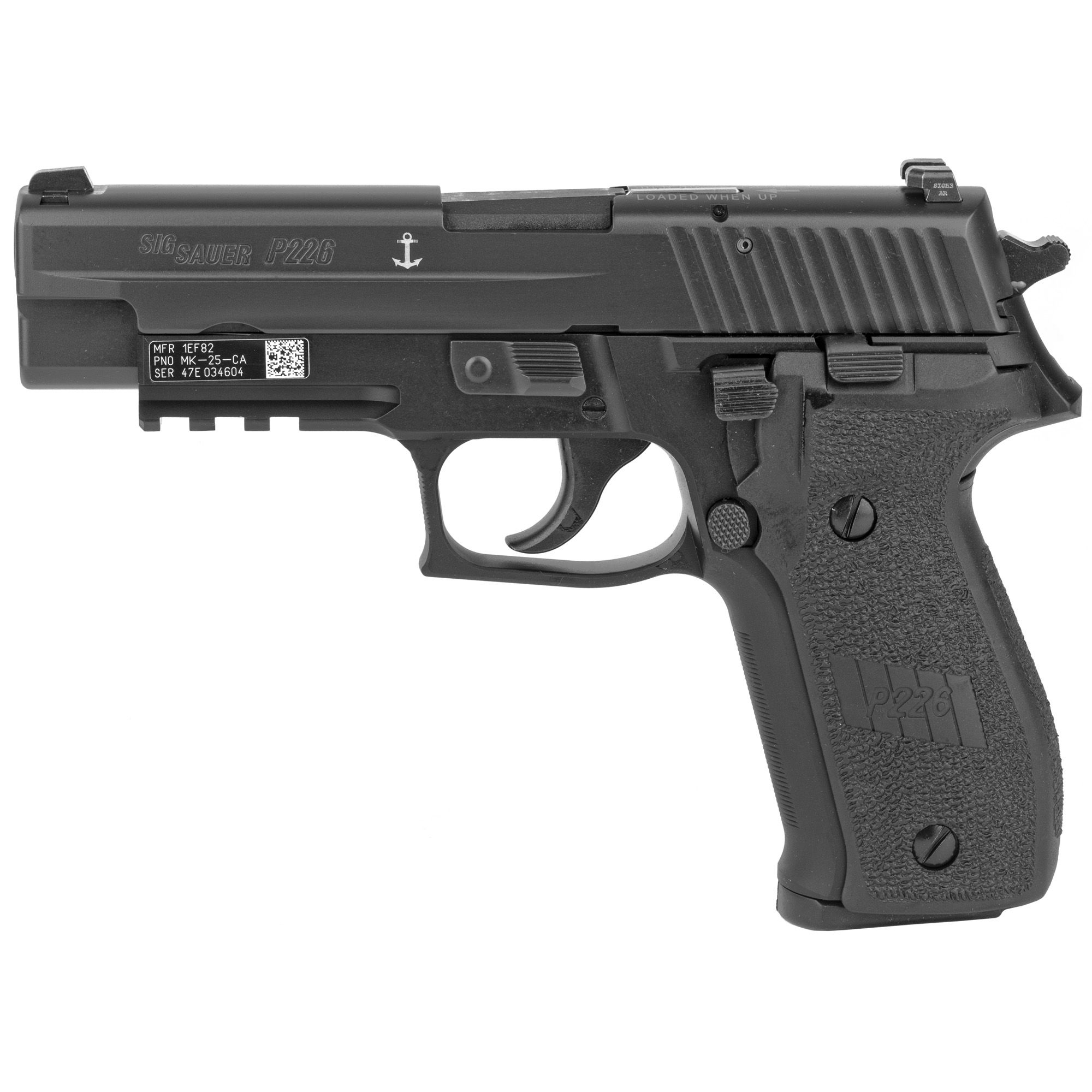 SIG P226 MK25 9MM 4.4″ 10RD PH NS CA