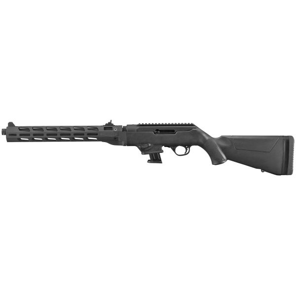 RUGER PC 9MM 16″ 10RD BL THRD MLOK