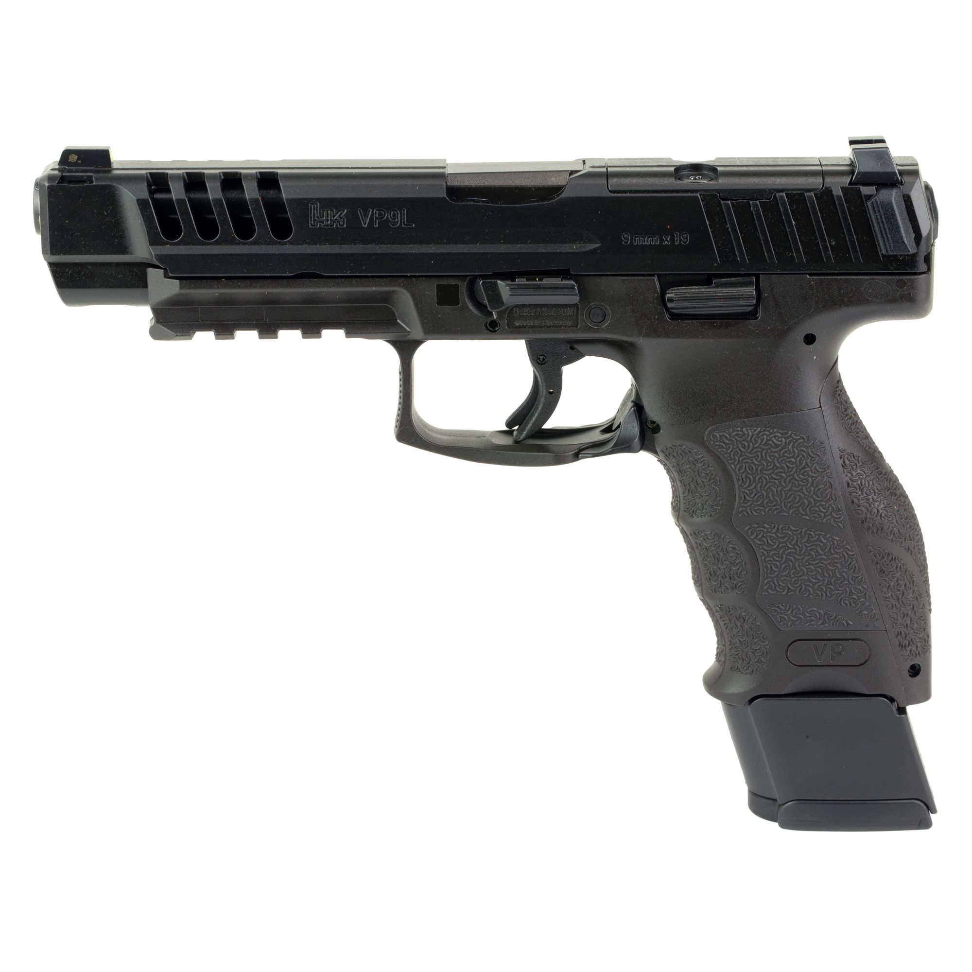 HK VP9L 9MM 5″ 20RD BLK OR