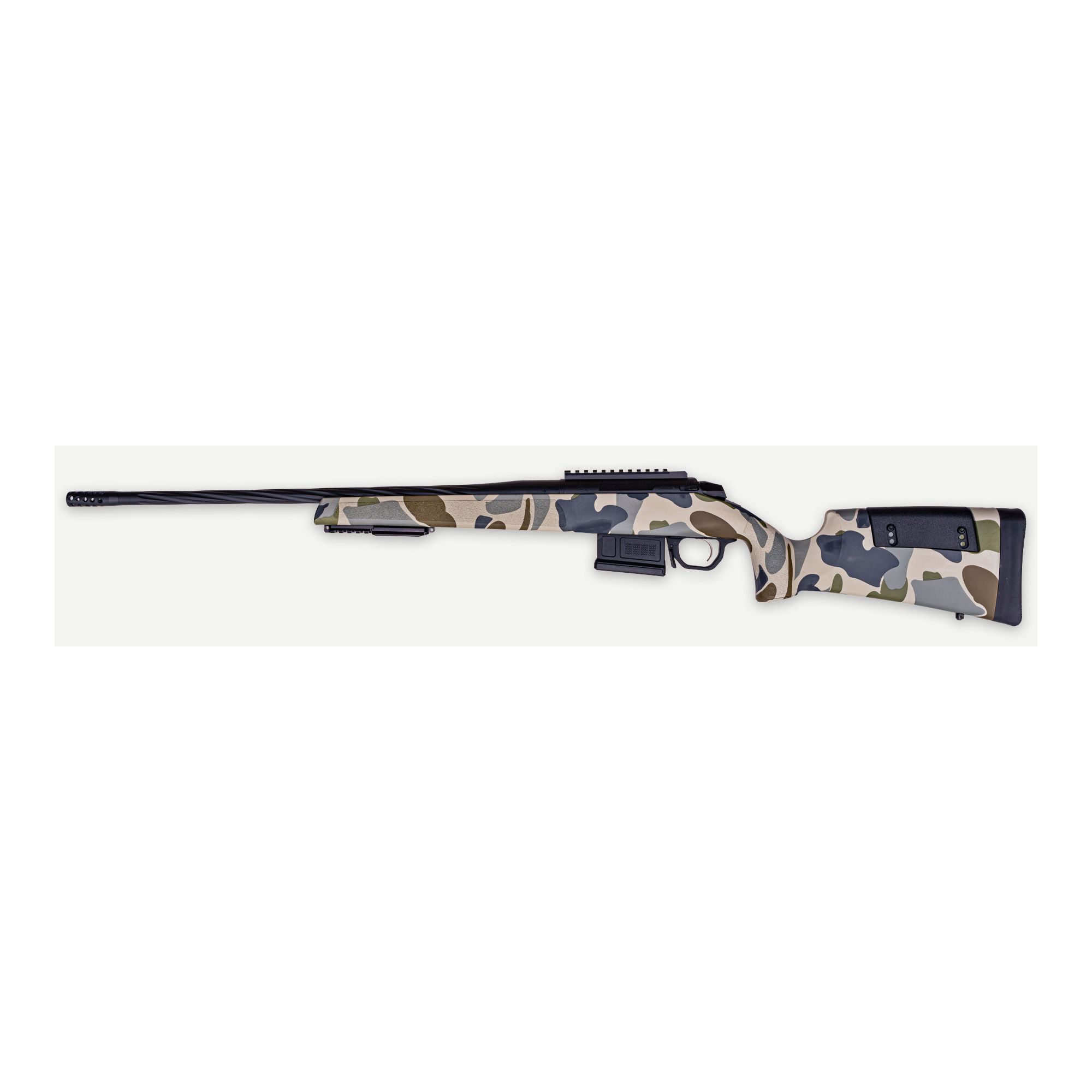 WBY 307 HUSH 7MM PRC 22″ 5RD CAMO
