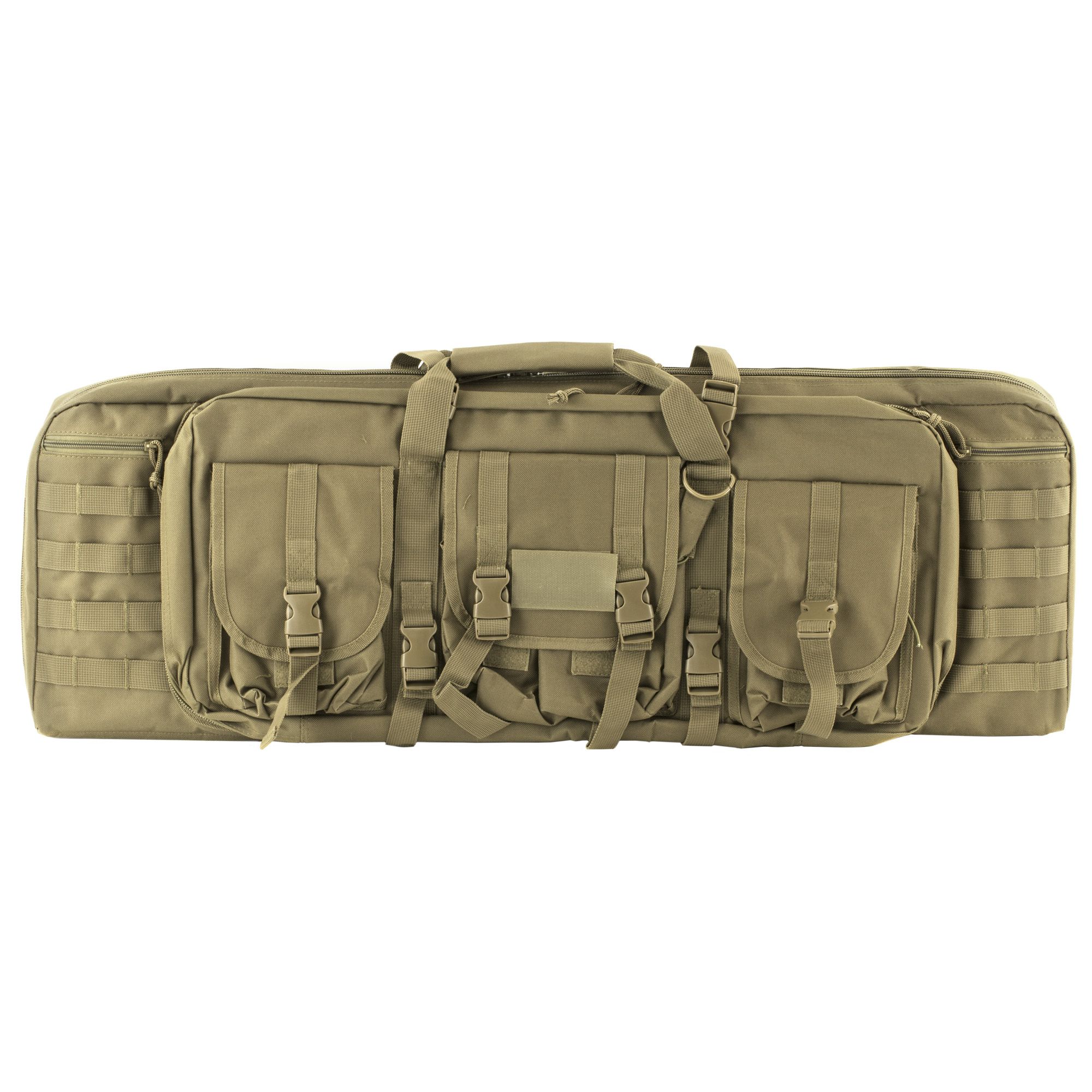 NCSTAR VISM DBL CARB CASE TAN 36″