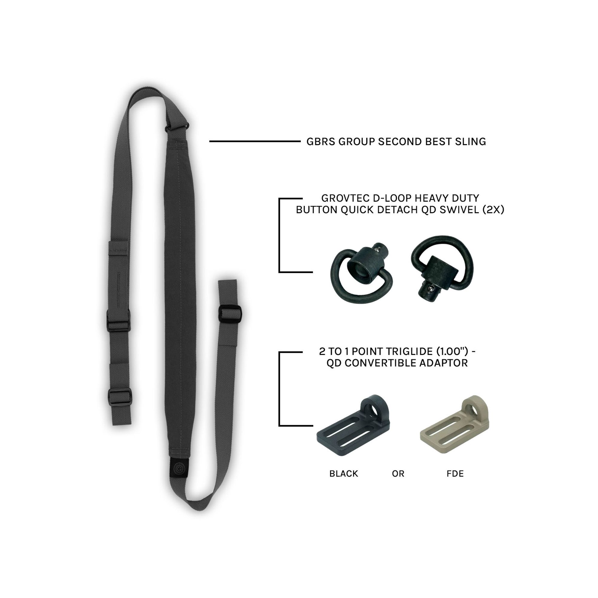 GBRS SECOND BEST SLING BUNDLE WG