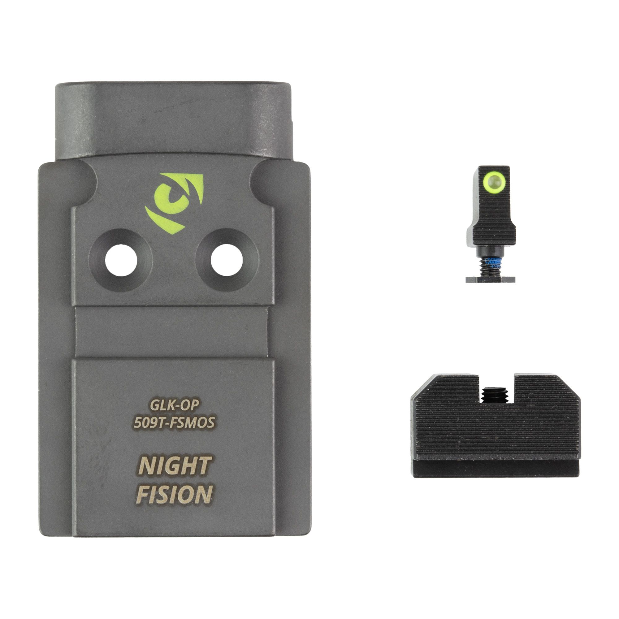 NF PLATE+NS 509T FITS GLOCK FS MOS