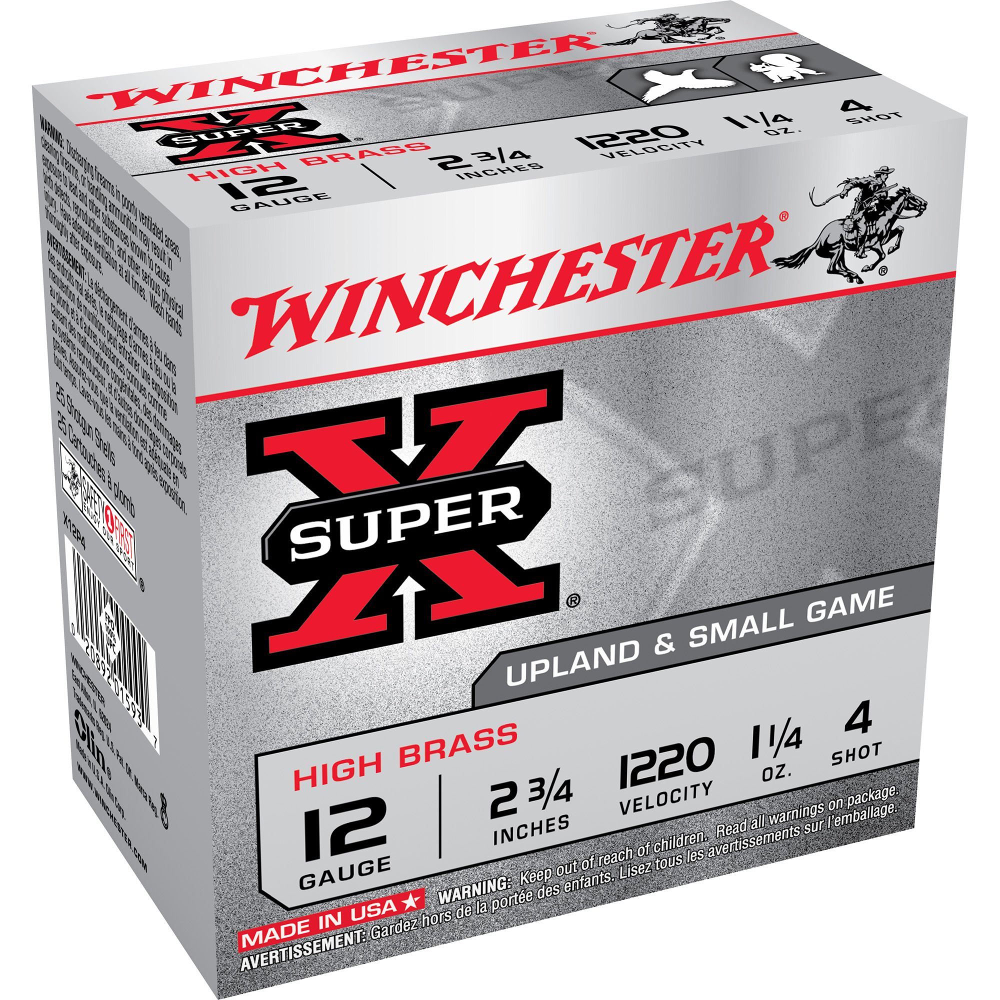 WIN SPRX PHSNT 12GA 2-3/4″ #4 25/250