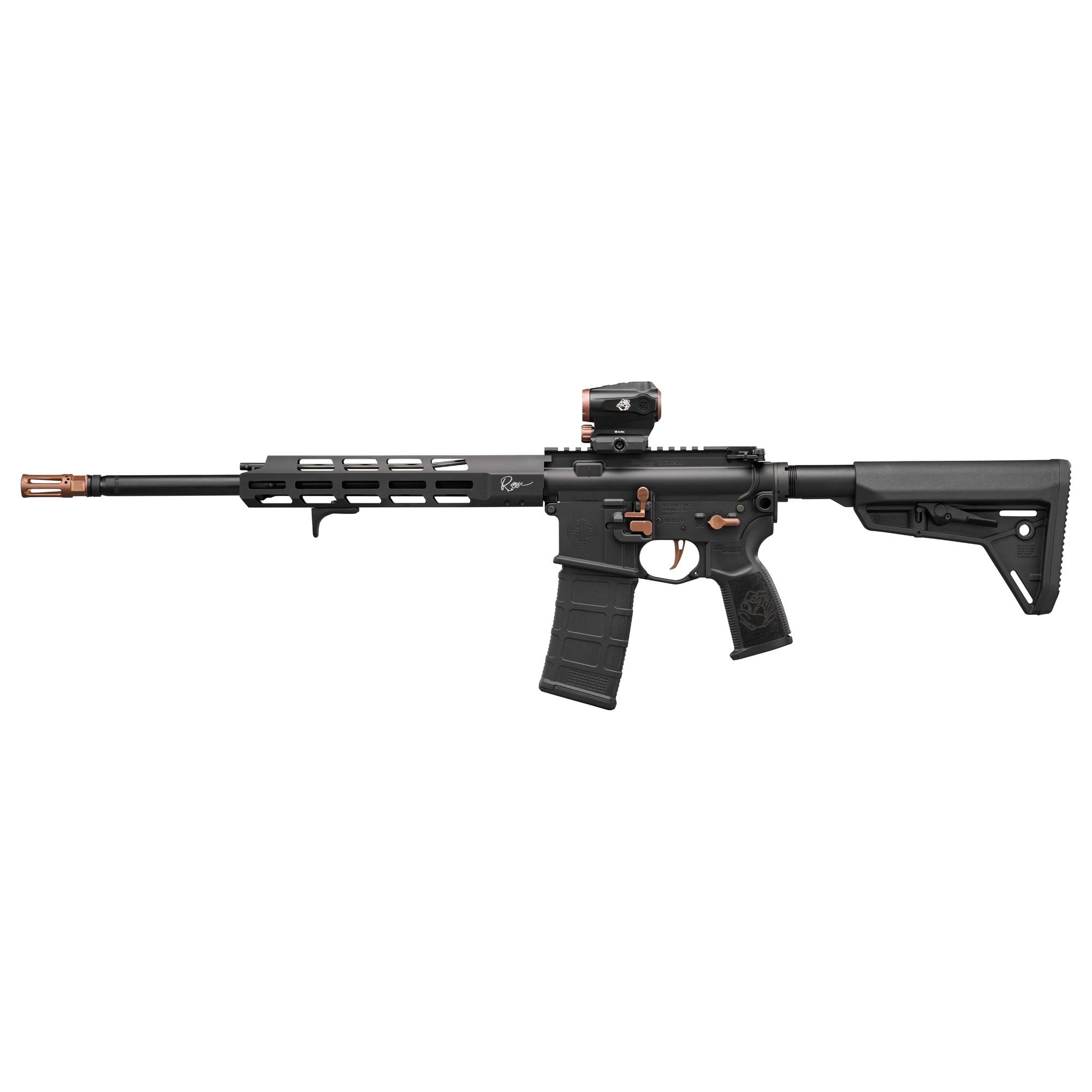 SIG M400 ROSE 556 16″ 30RD ROMEO5 RG