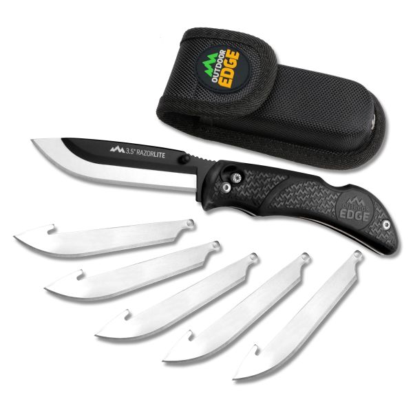 OD EDGE RAZOR LITE 3.5″ 6 BLDS BLK