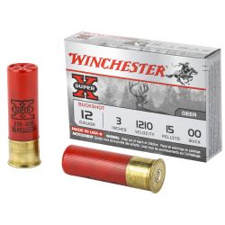 WIN SUPERX 12GA 3″ 00BK 15P 5/250
