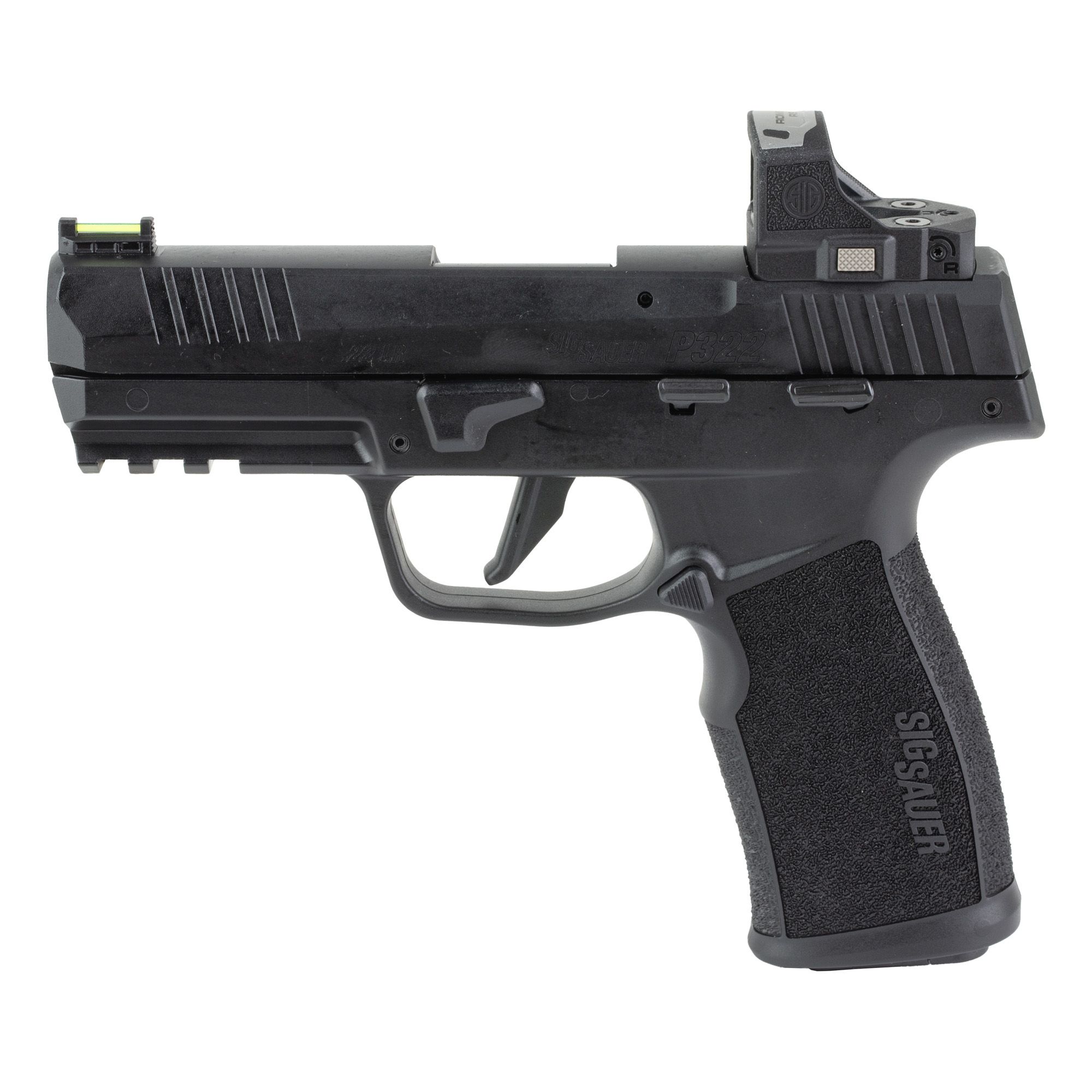 SIG P322 22LR 4″ TB 20RD ROMEO RS