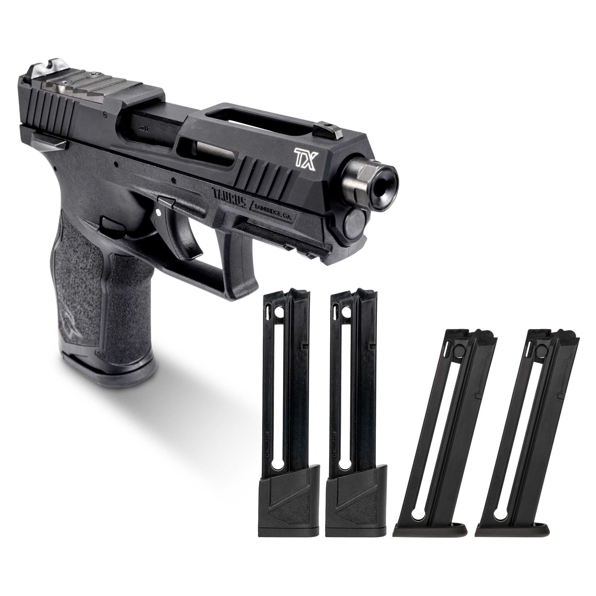 TAURUS TX22 TORO 22LR 4.6″ 22RD BNDL