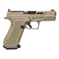 SHDW XR920 ELTE 9MM FDE 4″ BLK BBL