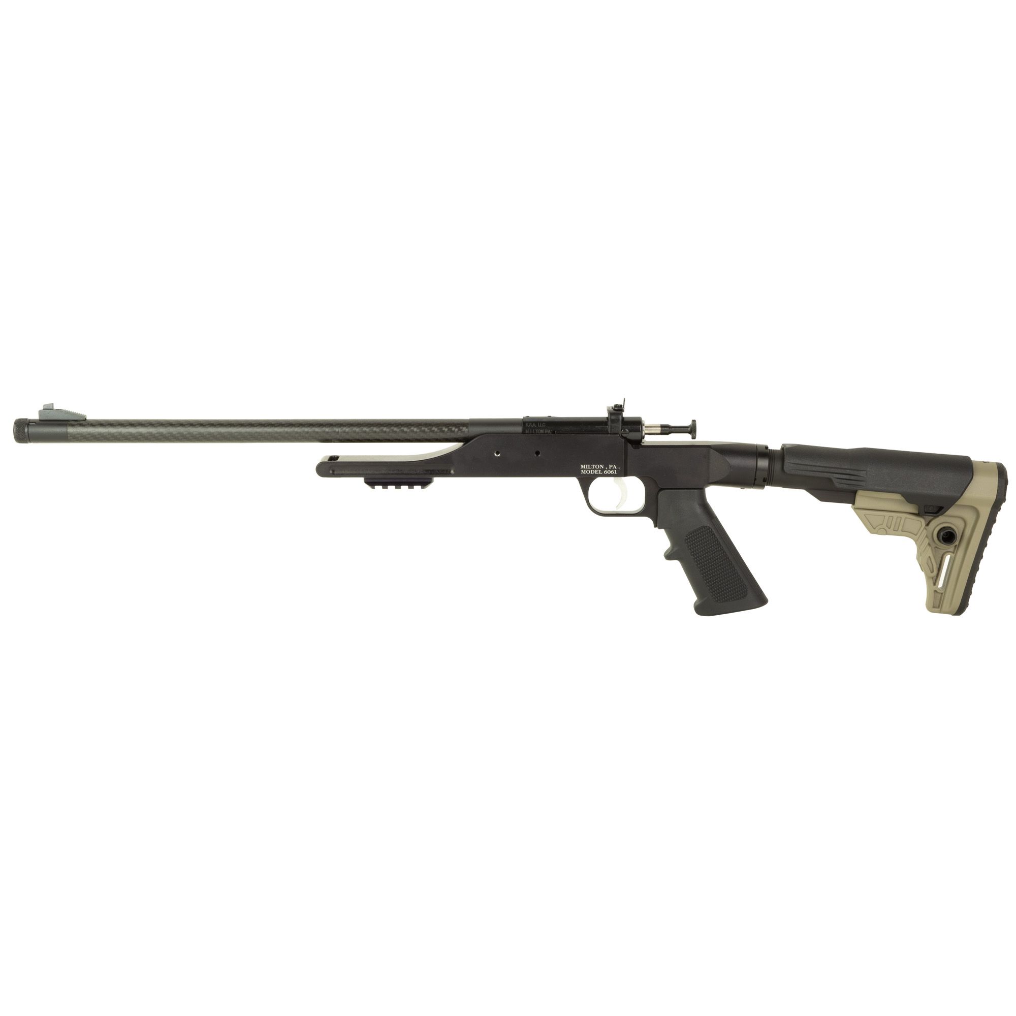 KSA 6061 22LR 16.1″ W/RAIL CF TB BLK