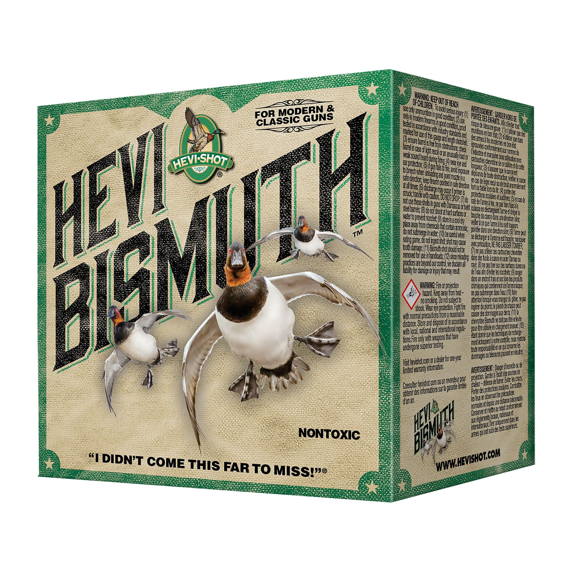 HEVI BISMUTH 12GA 3″ #2 25/250