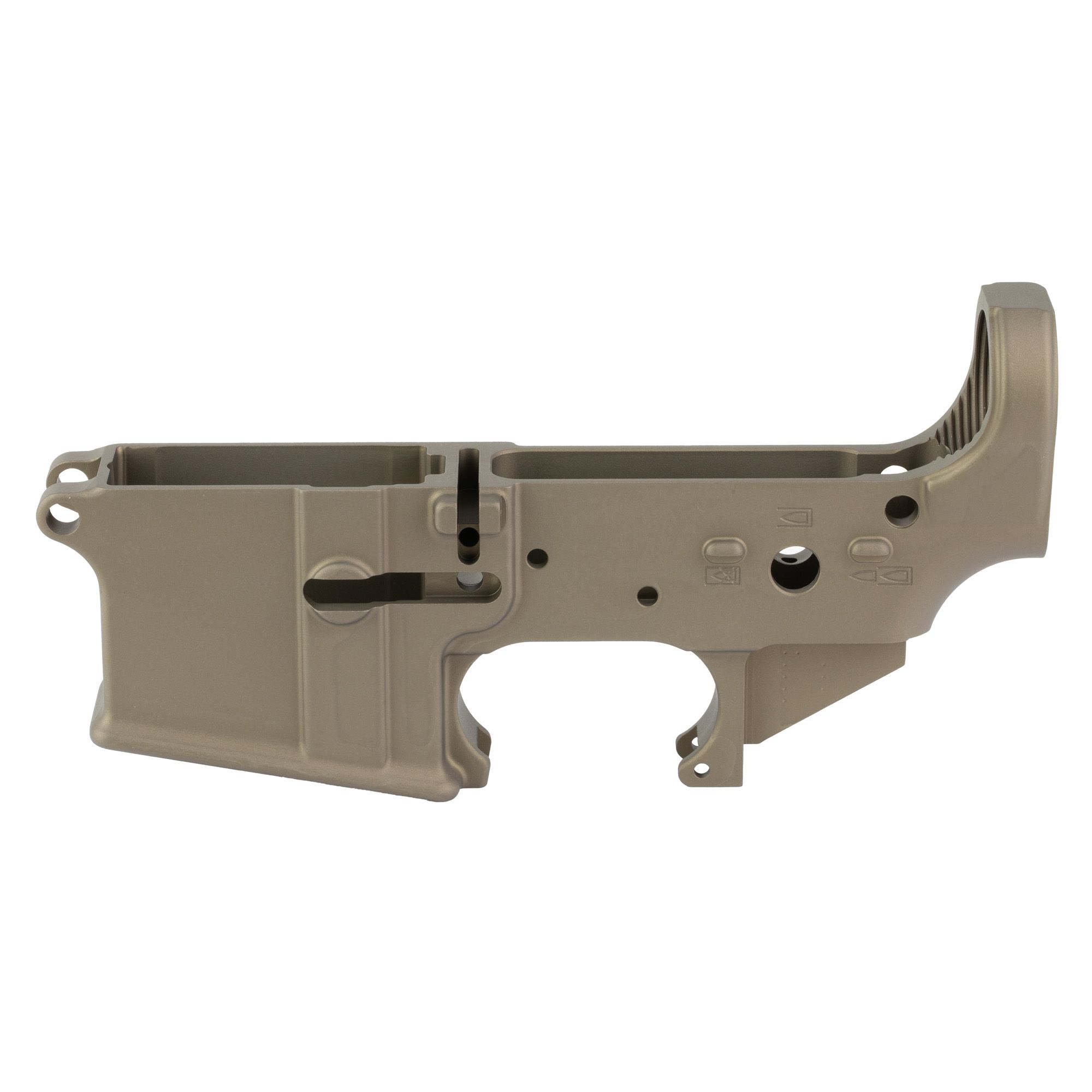KAK KF-15 FORGED AR15 STRPD LWR FDE