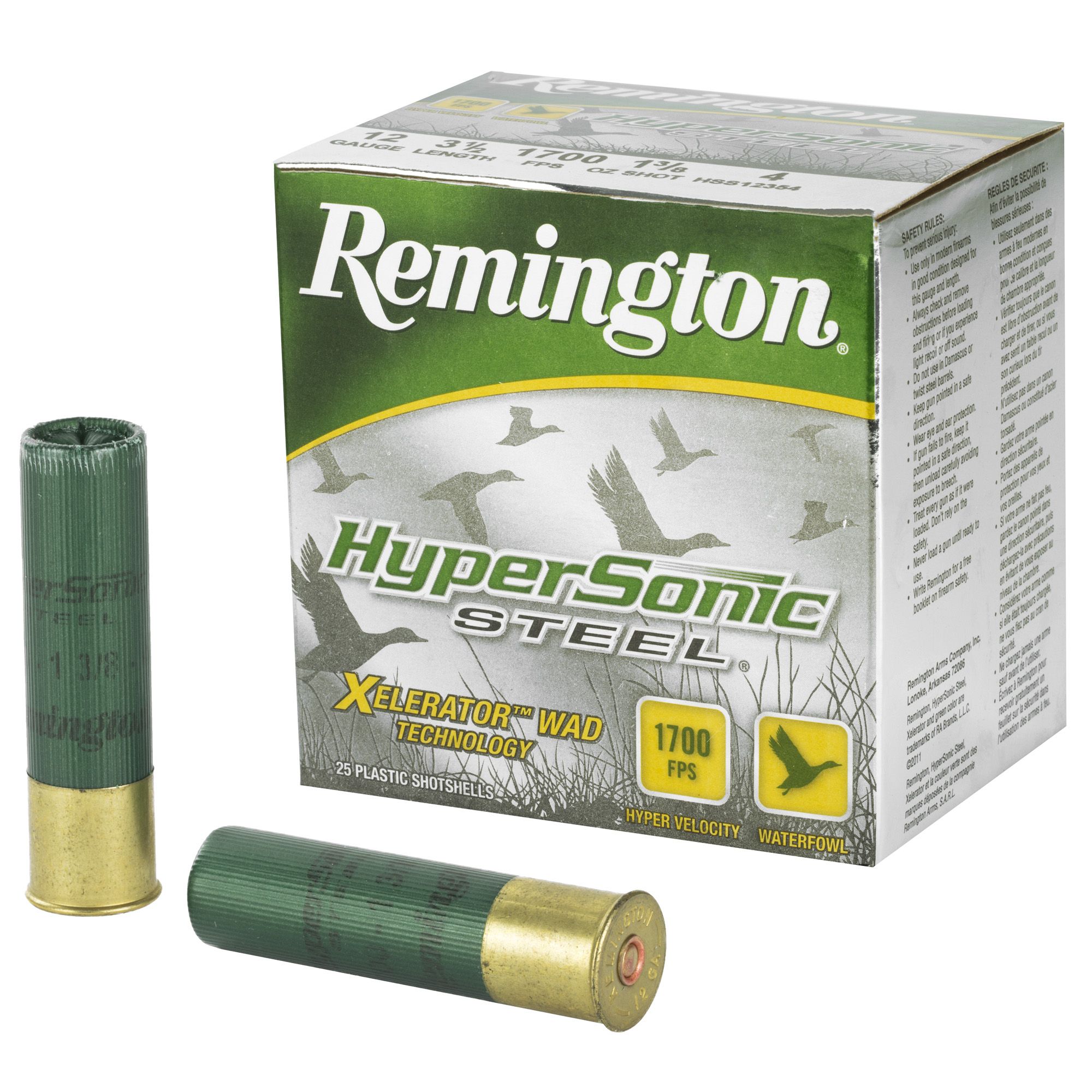 REM HYPSNC STL 12GA 3.5″ #4 25/250