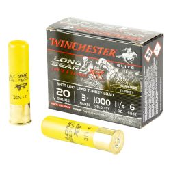 WIN LB XR TRKY 20GA 3″ #6 1.25OZ 10