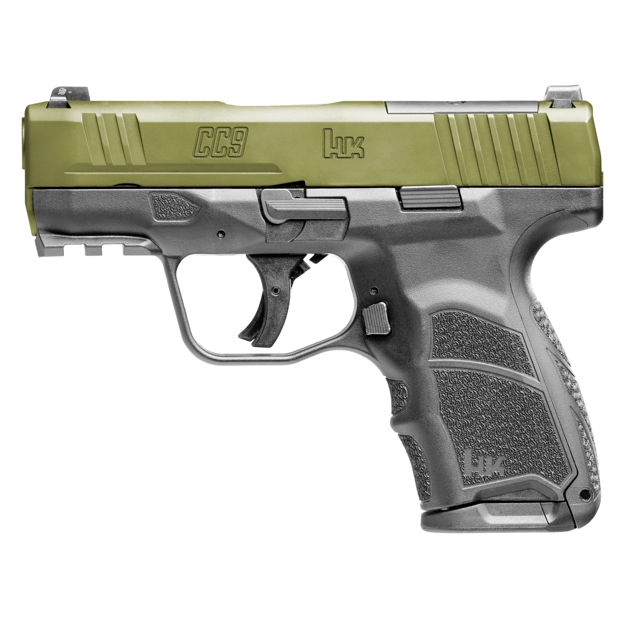 HK CC9 9MM 3.32″ 10RD BAZOOKA GREEN