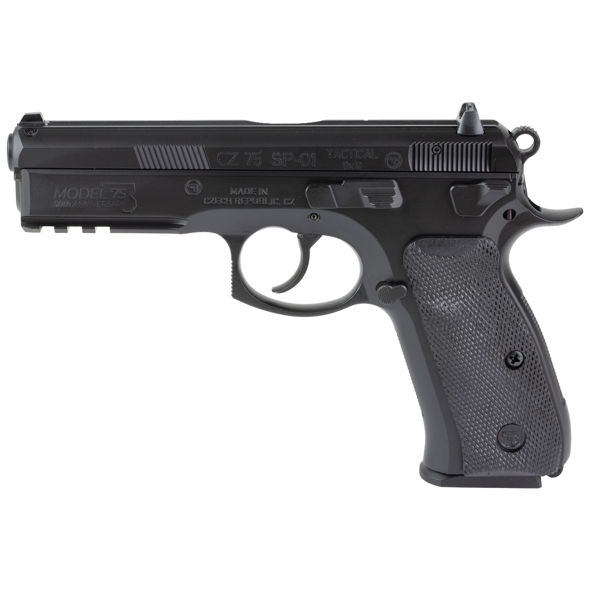 CZ 75SP01 TAC 50 ANN ELT 9MM 10RD BK