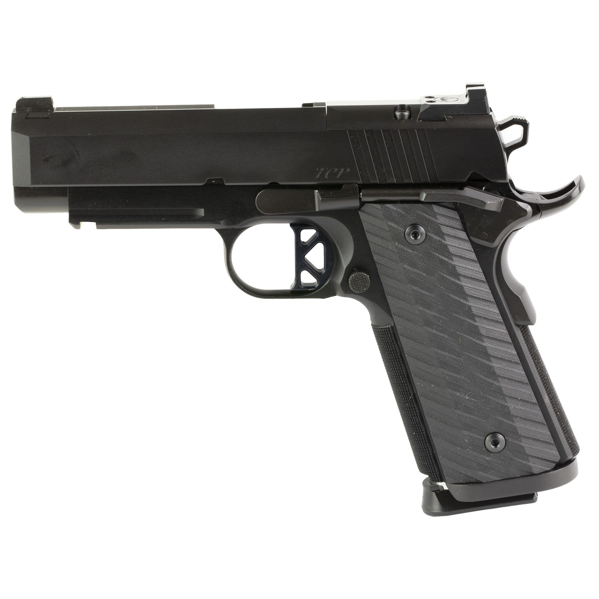 DW TCP 9MM 4″ BLK ALUM 9RD OPT READY