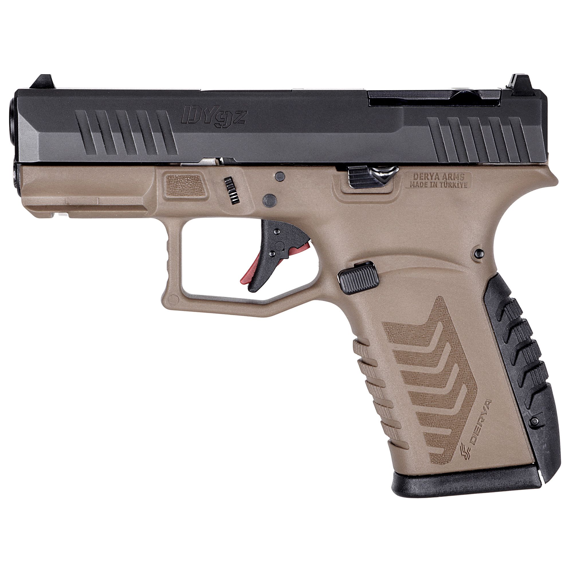DERYA DY9Z 9MM 3.5″ 15RD BROWN