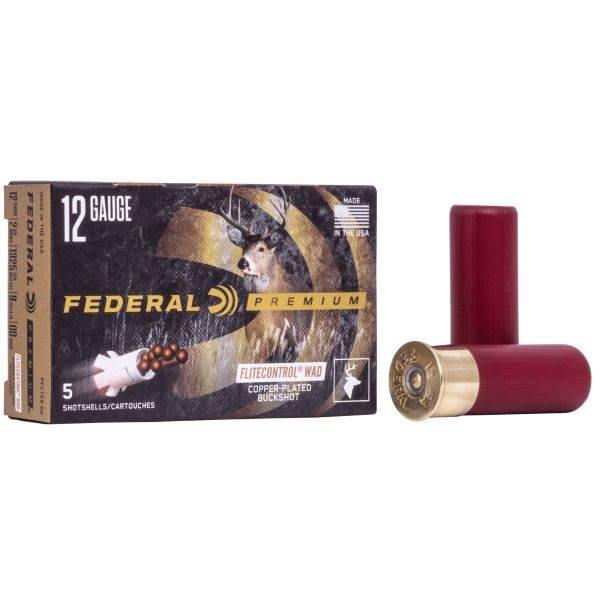 FED FLT CRTL 12GA 2.75″ 00 BCK 5/250