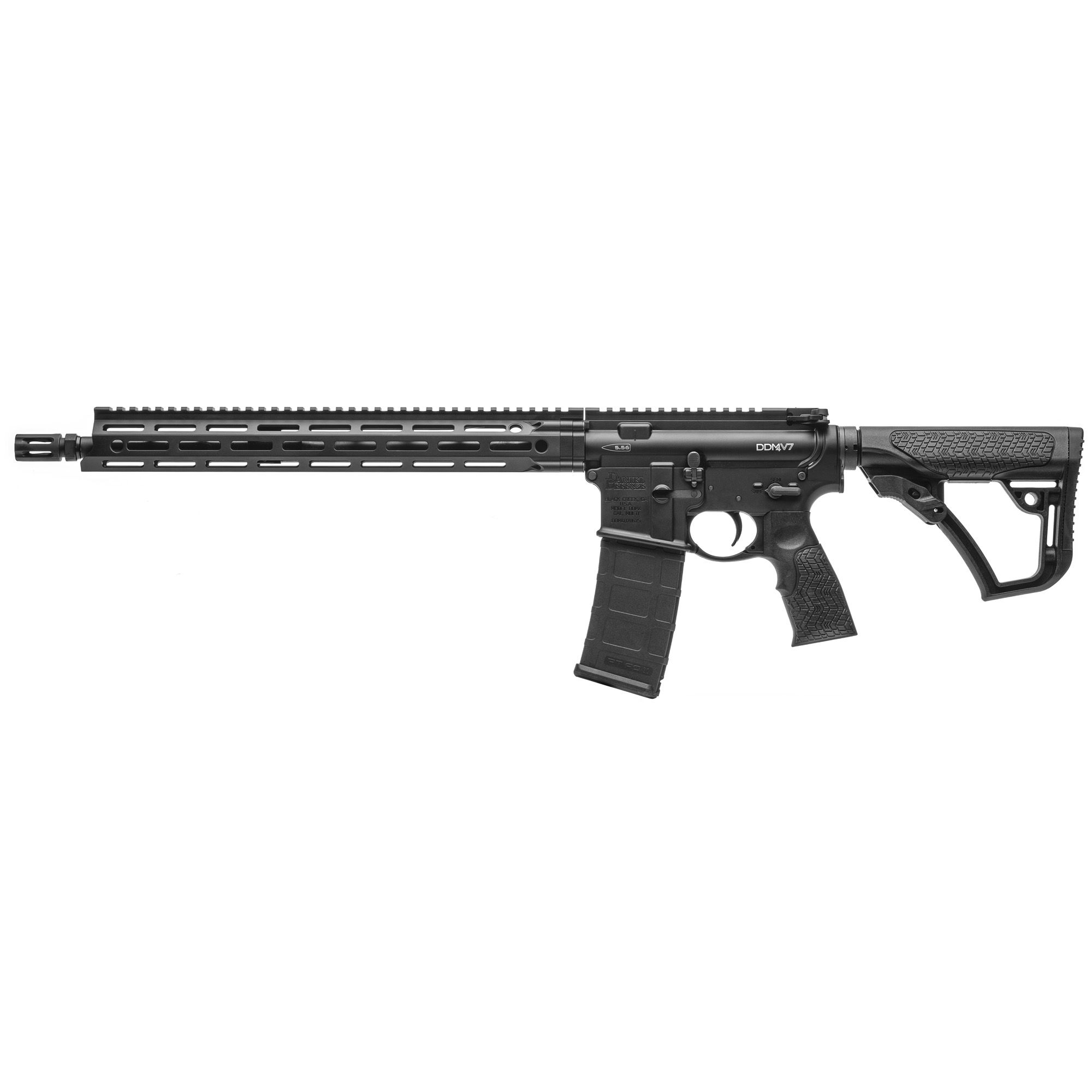 DD M4V7 556NATO 16″ 32RD MLOK BLK