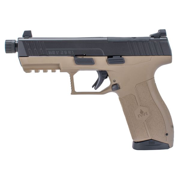 IWI MASADA OR 9MM 17RD FDE THRD NS