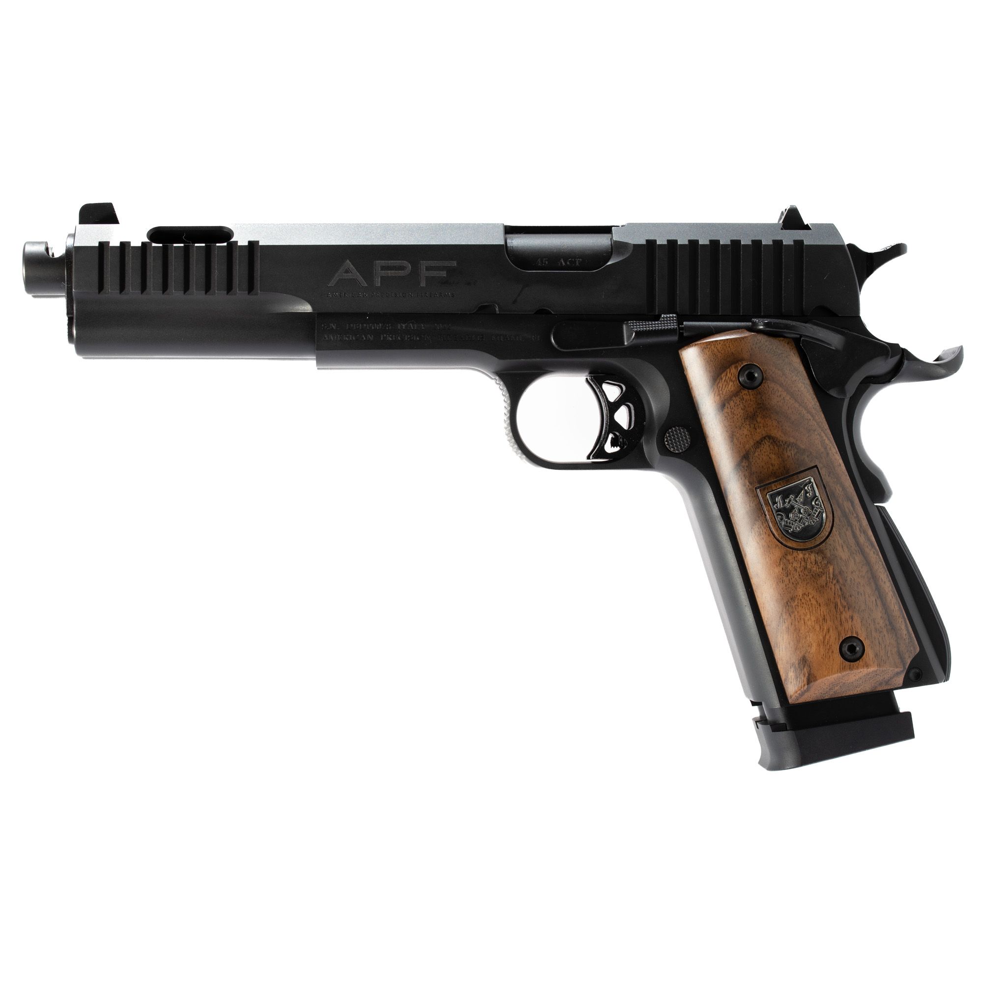 AMPF DUELLER PRSMTC 45ACP 5″ 14RD BK