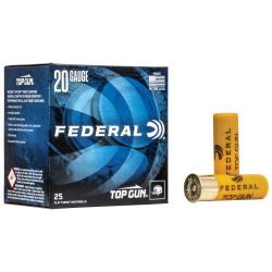 FED TOP GUN 20GA 2.75″ #8 25/250