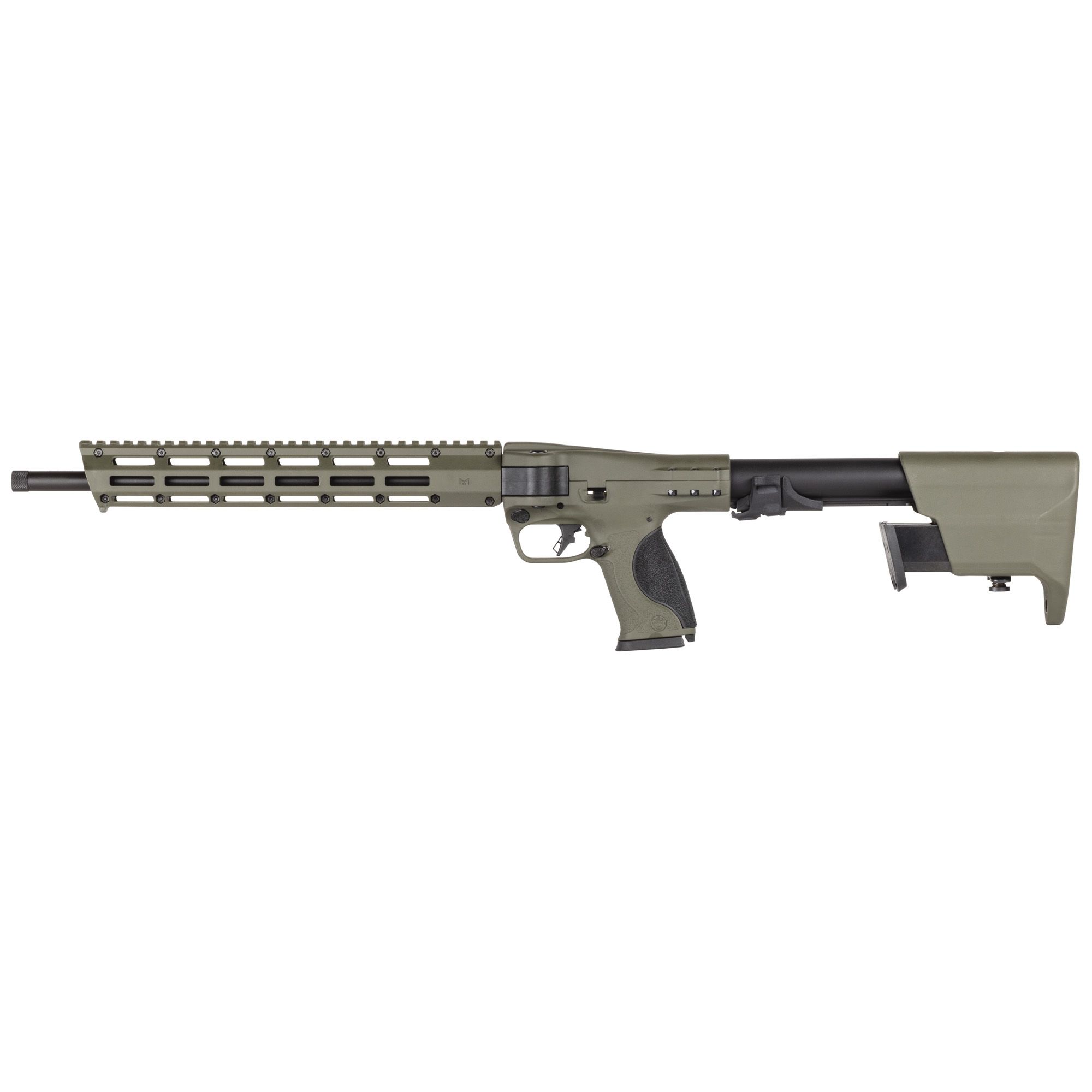 S&W M&P FPC 10MM 16.25″ 15RD ODG
