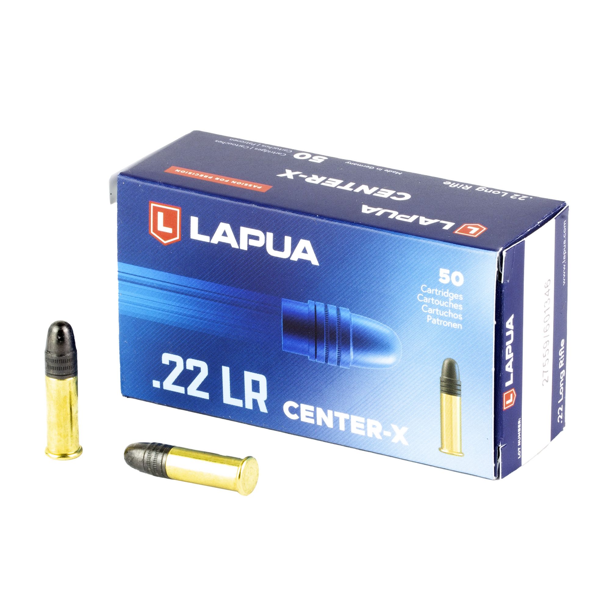 LAPUA CENTER-X 22LR 40GR 50/5000