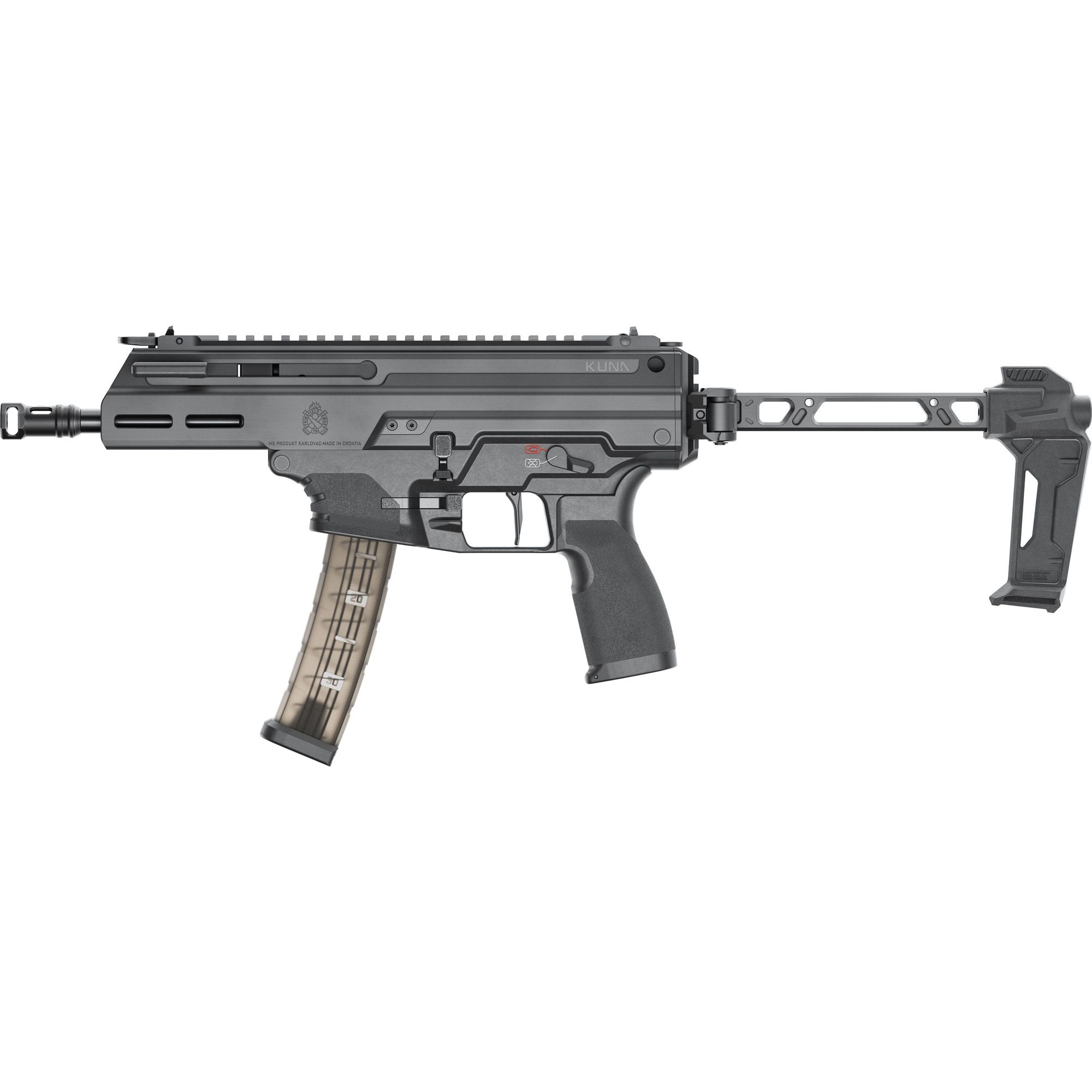 SPGFLD KUNA 9MM FLD PSTL BRC 6″ 30RD