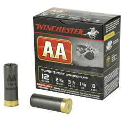WIN AA SS 12GA 2.75″ #8 25/250