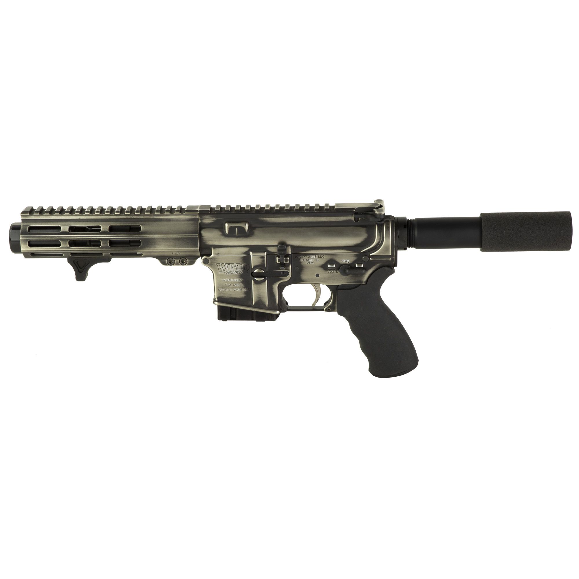 WMD MICRO BEAST FRGD 556 5″ 10RD DIS