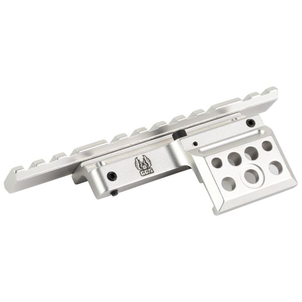 GG&G MINI-14 RUGER SCOPE MOUNT SIL