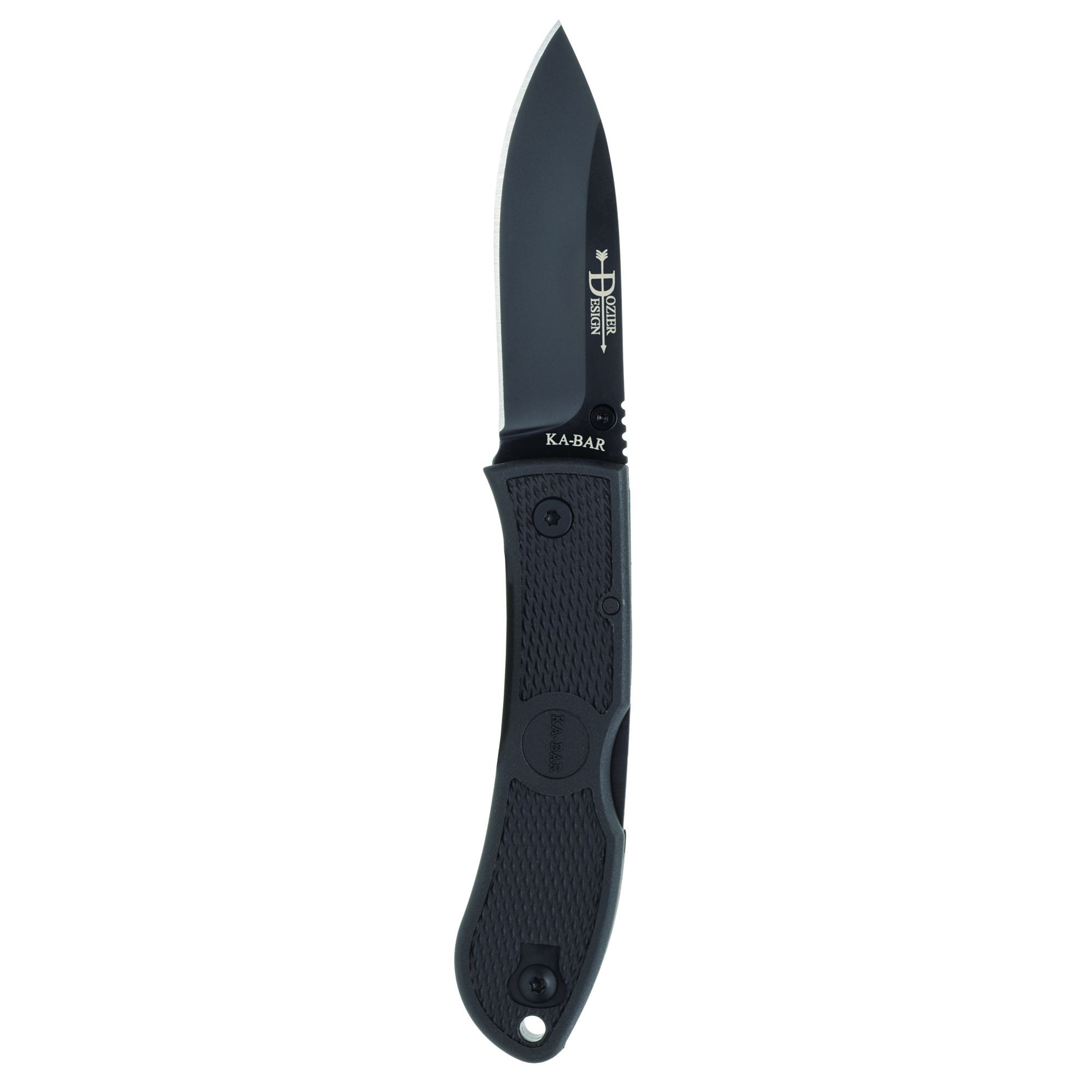 KBAR DOZIER FOLDING HUNTER 3″ BLK
