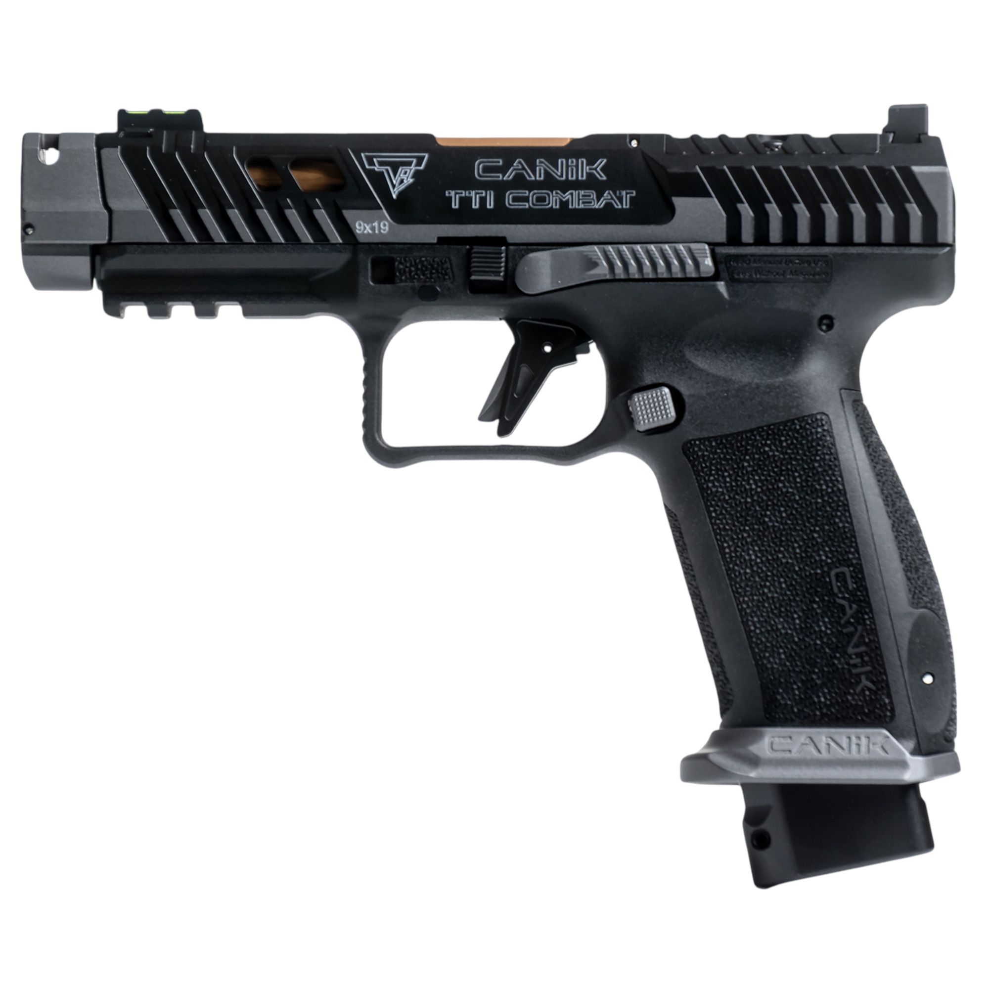 CANIK TTI COMBAT 9MM 4.6″ 10RD SMOKE
