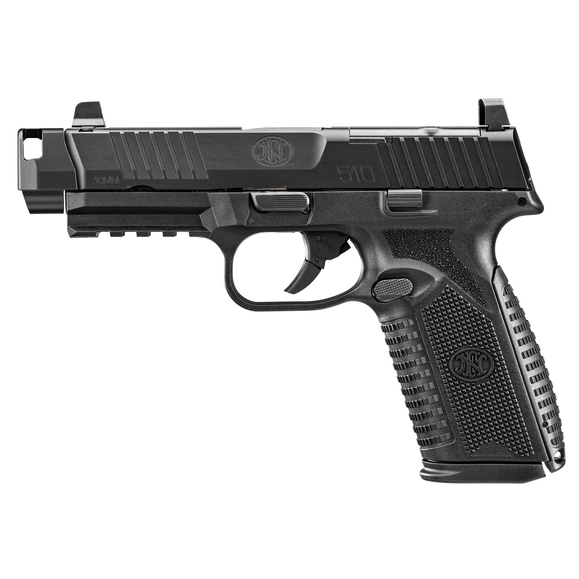 FN 510 MRD COMP 10MM 4.43″ 15RD BLK