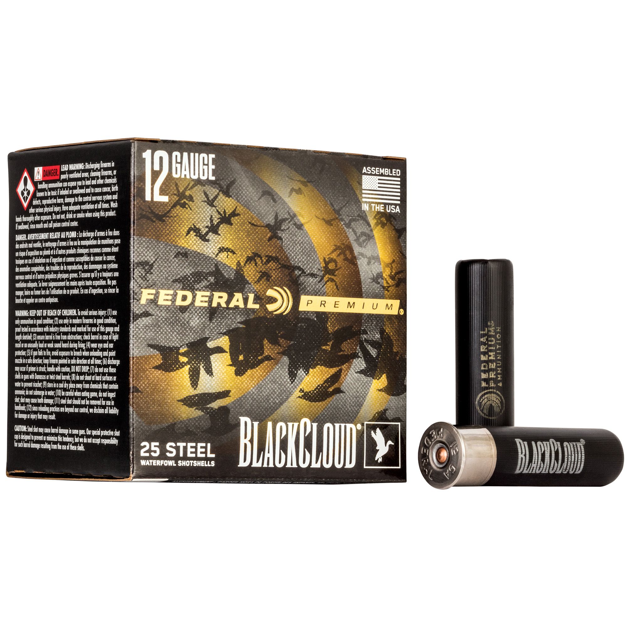FED BLK CLOUD 12GA 3.5″ #3 25/250