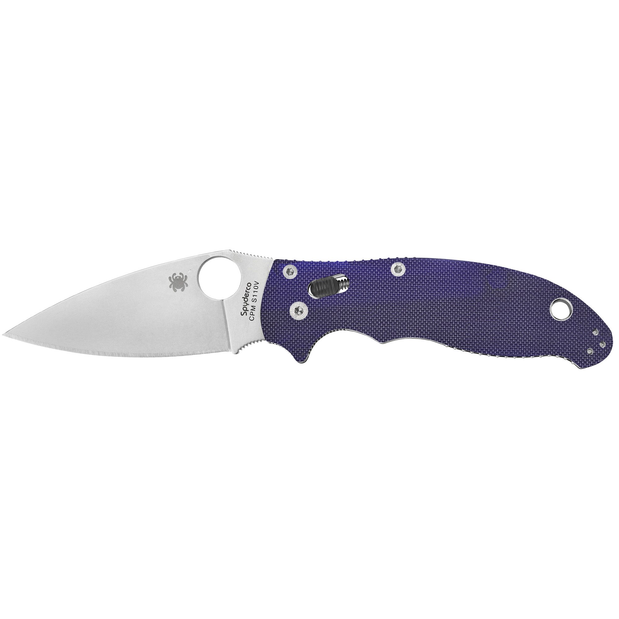 SPYDERCO MANIX 2 G-10 DARK BL 3.375″