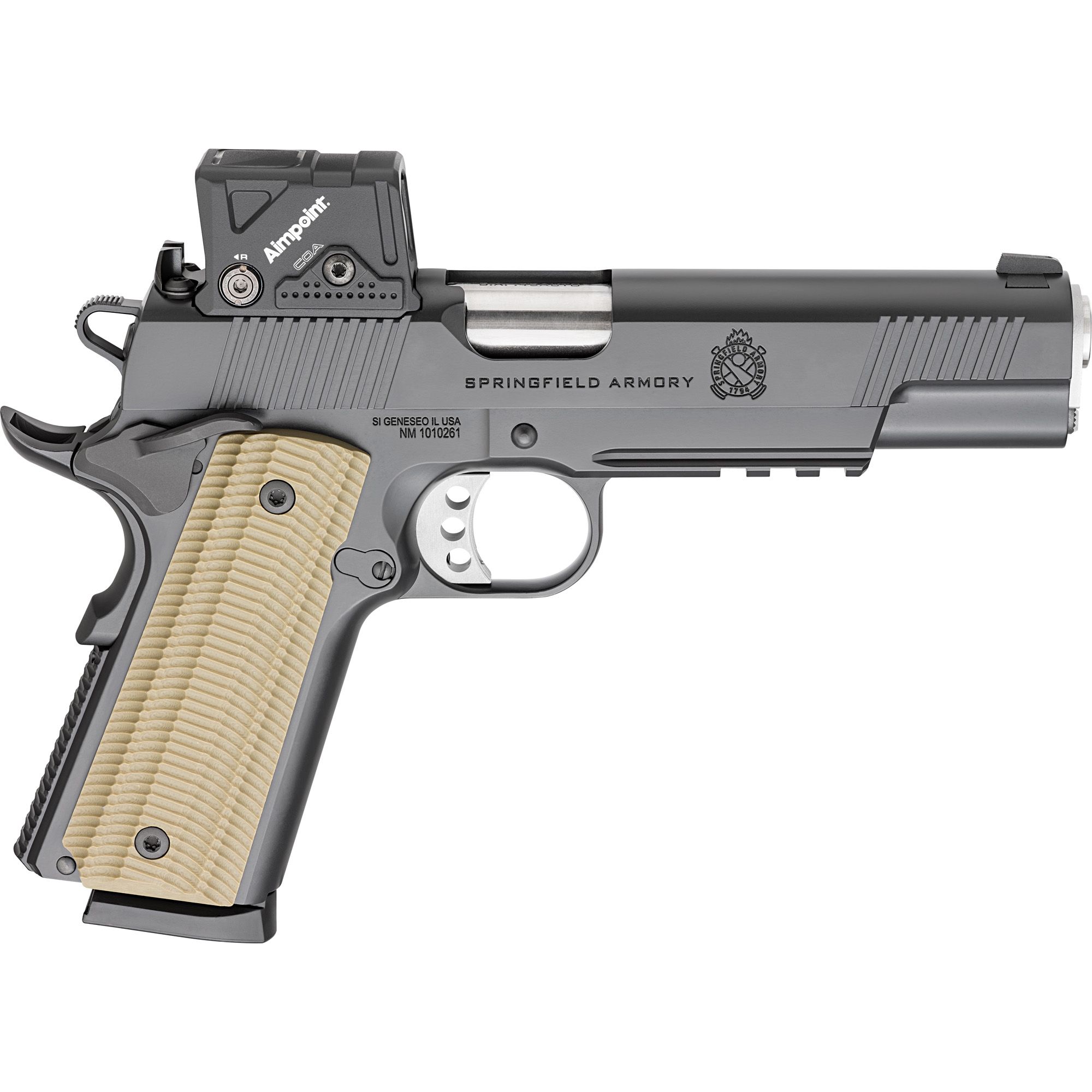 SPGFLD OPERATOR 45ACP 5″ COA 8RD